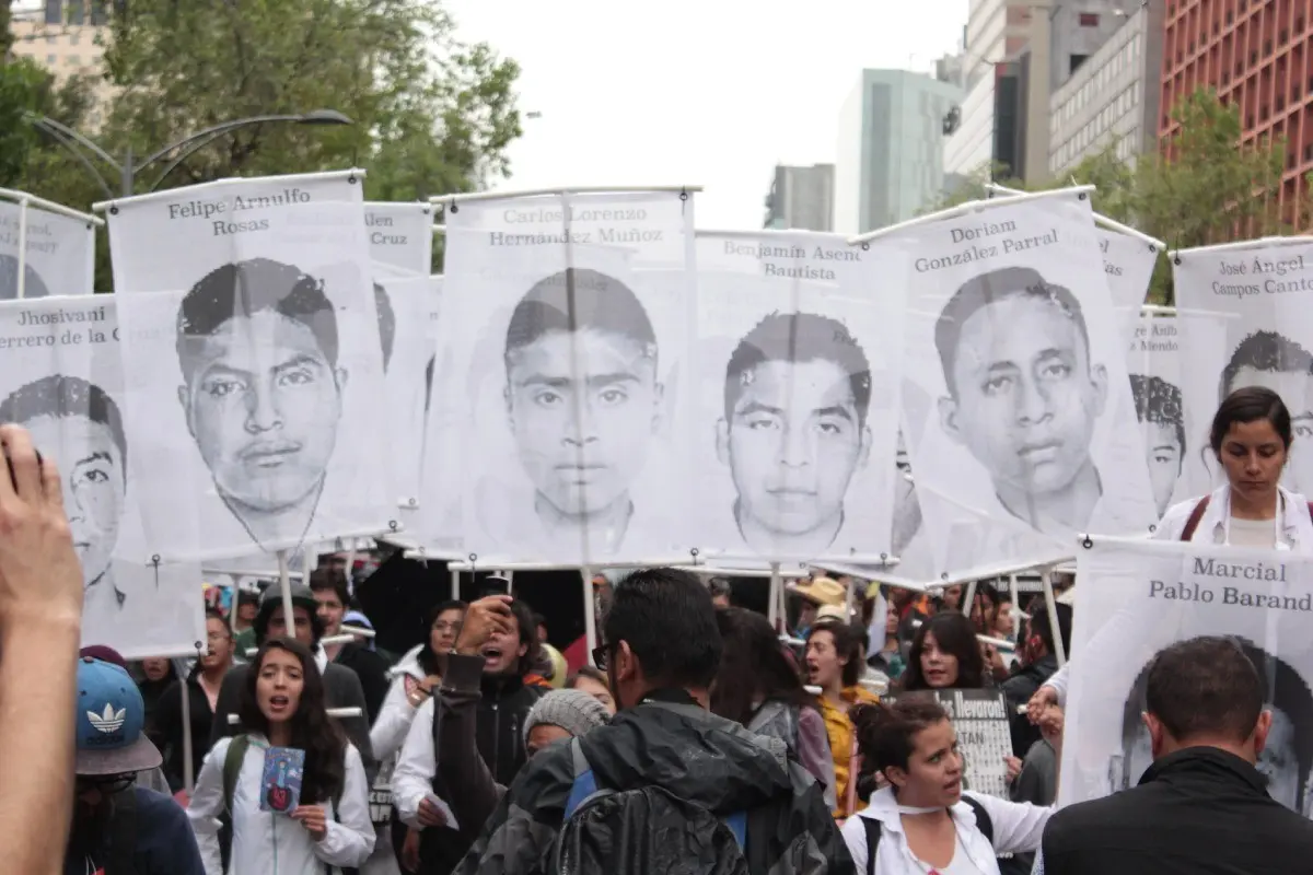 En septiembre de 2014 la desaparición forzada de 43 estudiantes conmocionó a la sociedad mexicana. Foto: Flick