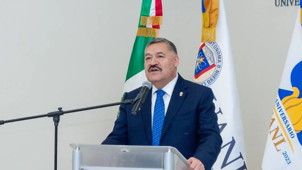 El Rector Santos Guzmán López anunció que la UANL se ubica en el primer lugar nacional del Ranking Mundial de Universidades GreenMetric. Foto. Cortesía