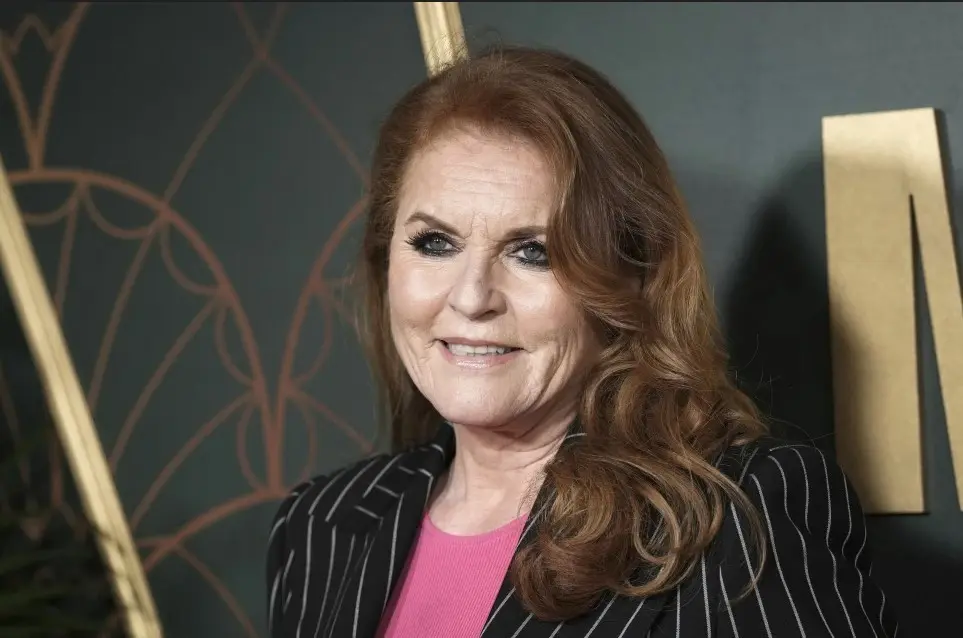 Sarah Ferguson, duquesa de York, diagnosticada con cáncer de piel. Foto.  (Scott Garfitt/Invision/AP, File)