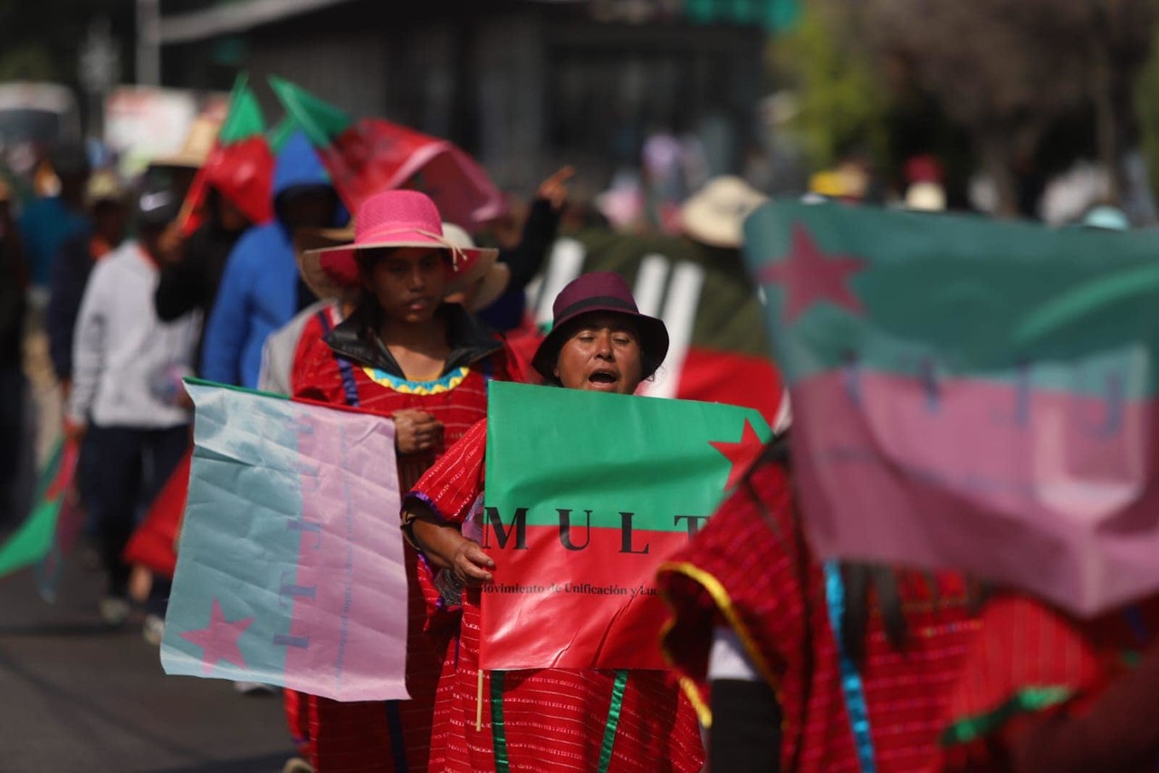 Marchas y concentraciones programadas para este lunes 22 de enero