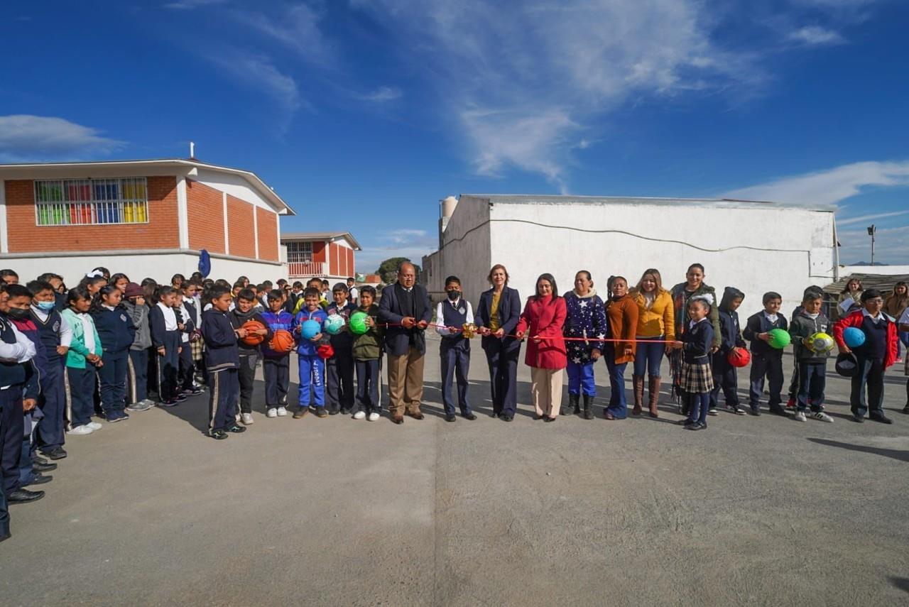 Se asignaron más de 128 mil pesos para esta escuela. (Fotografía: Gobierno Ramos Arizpe)