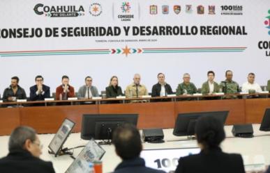 Llega a Torreón el Consejo de Seguridad y Desarrollo Regional de La Laguna