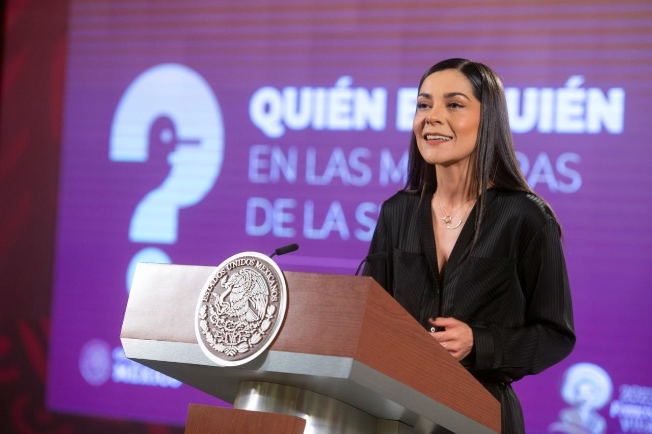 García Vilchis defiende a AMLO por caso Azucena.      Foto: @_LizVilchis