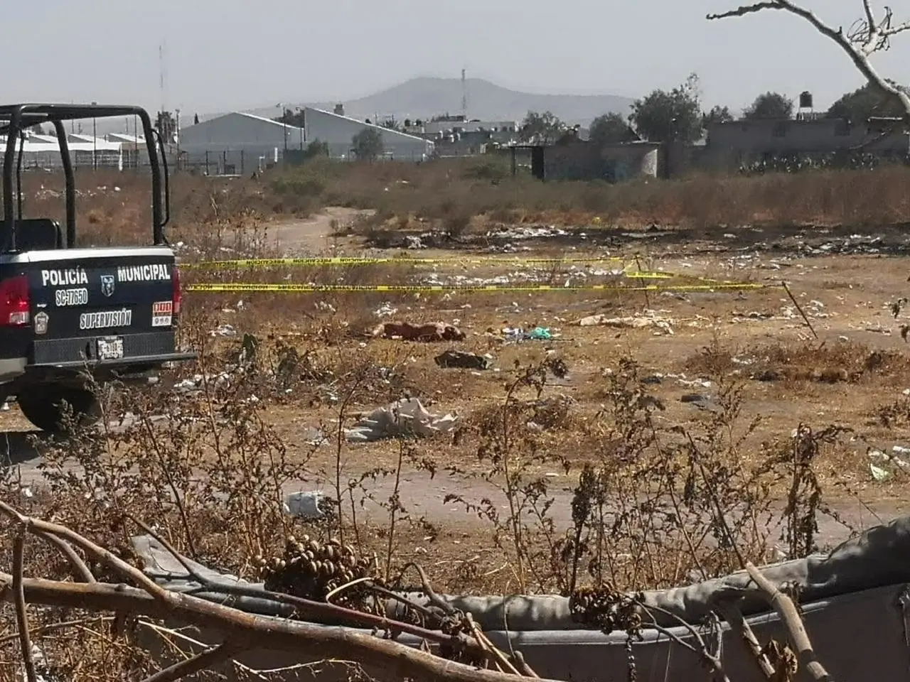 El cuerpo presentaba heridas de arma blanca y arma de fuego. Imagen: Cortesía.
