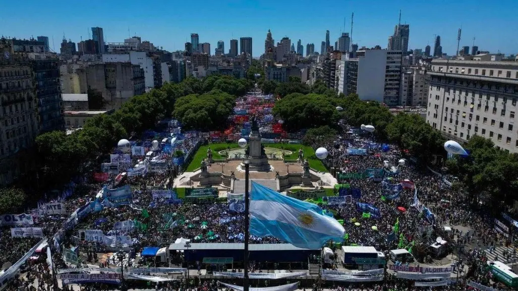 Argentina vive su primera huelga general en la administración de Javier Milei