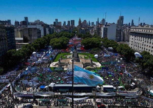 Argentina vive su primera huelga general en la administración de Javier Milei