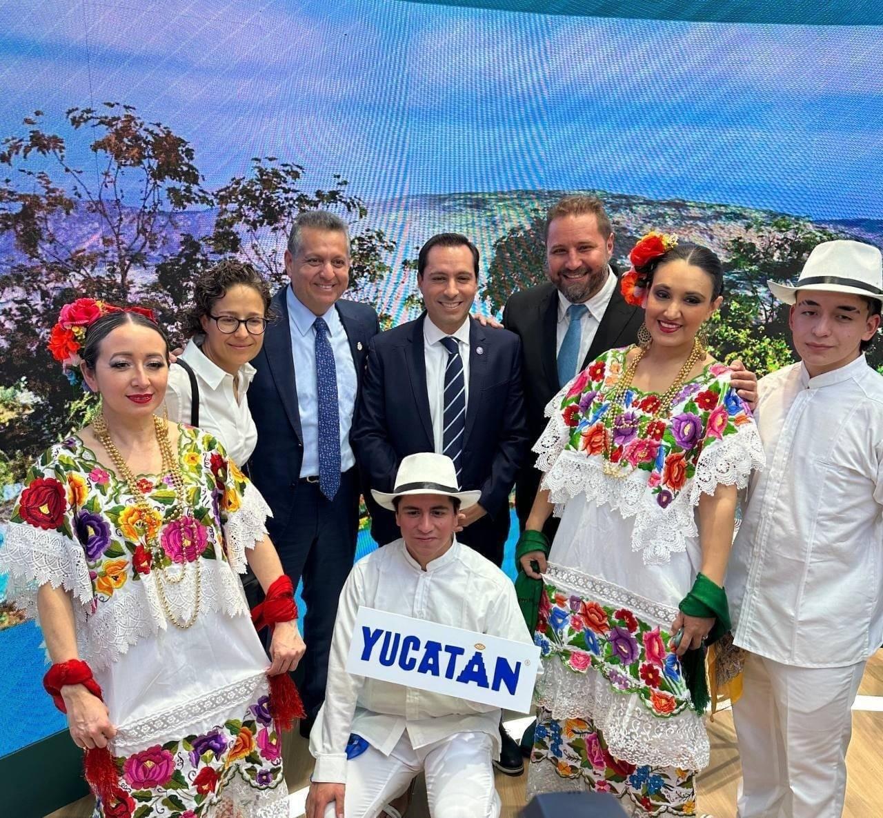 El gobernador Mauricio Vila viajó hasta Madrid como parte de la delegación mexicana Fotos: Gobierno de Yucatán