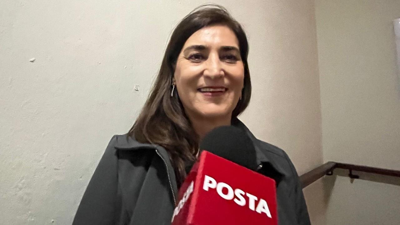 La diputada del PAN, Patricia Jiménez, aseguró que el incremento al salario mínimo es un tema electoral. Foto: Aida Campos.