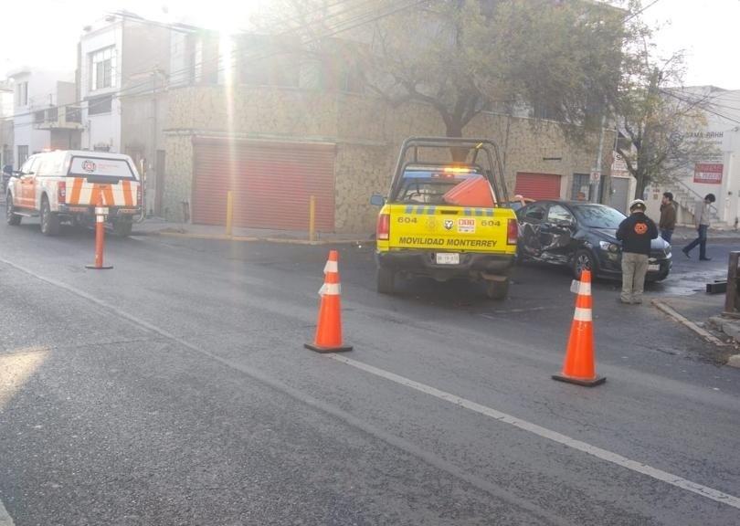 Elementos de Protección Civil Nuevo León acudieron rápidamente al lugar para atender el reporte. Foto: Protección Civil de Nuevo León.