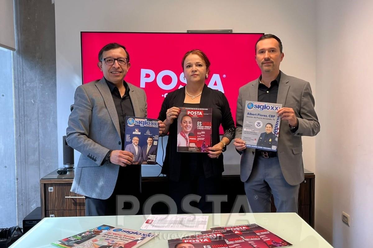 La colaboración entre las revistas POSTA México y Desarrollo Siglo XXI busca promover contenidos y actividades de manera mutua Foto: Pablo González