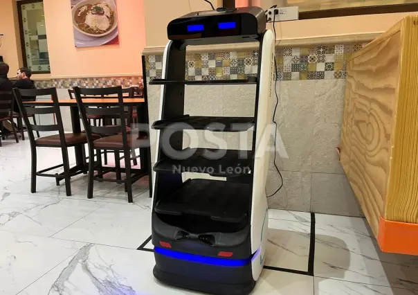 Conoce la cafetería con el primer mesero robot de Monterrey