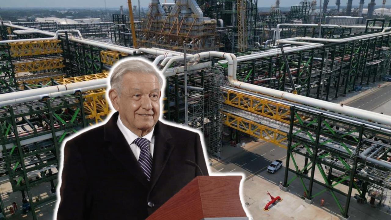 Refinerías tienen mucho futuro: AMLO. Foto: Especial