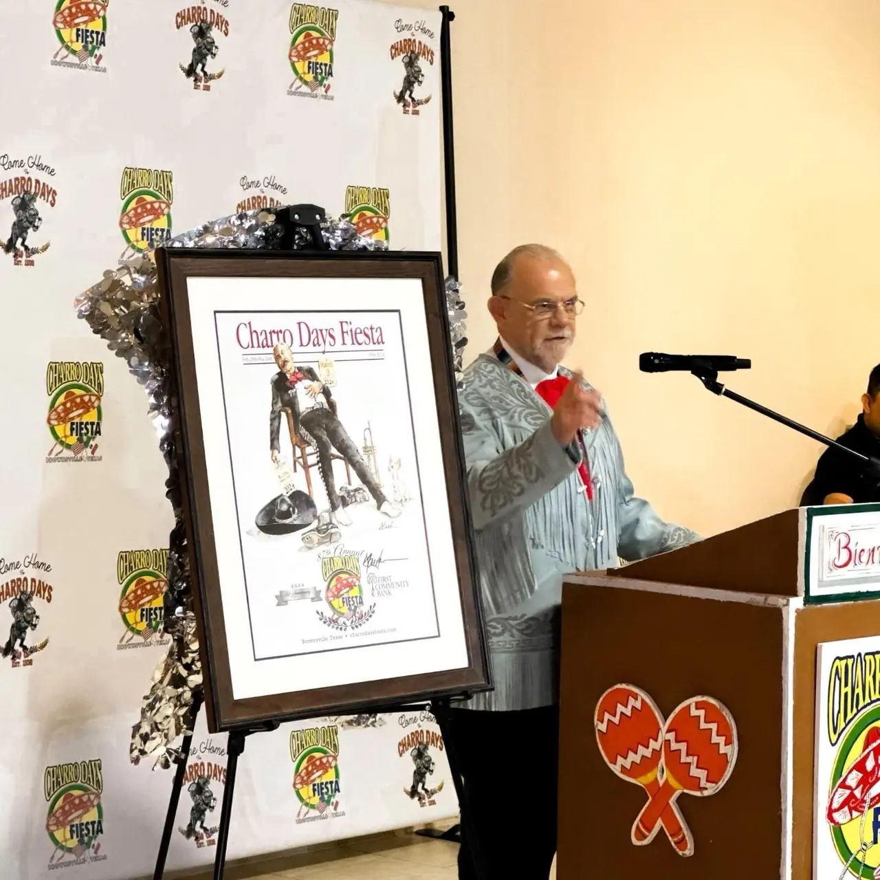 Presentación del poster oficial Charro Days Fiesta. Foto: web