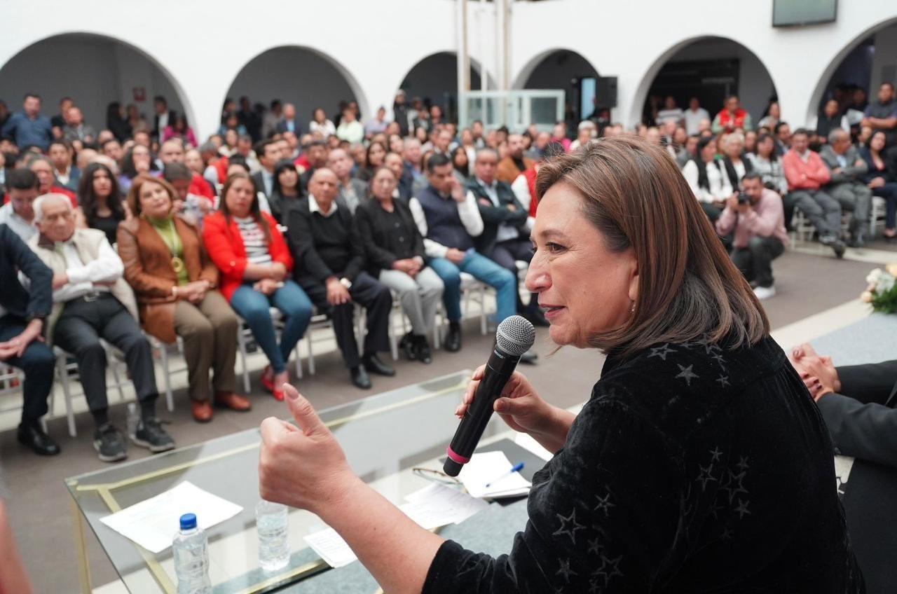 Federalismo con diálogo, una herramienta para resolver problemas: Xóchitl Gálvez. Foto: @XochitlGalvez