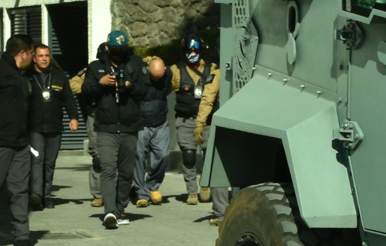 Julio César N fue ingresado al penal de máxima seguridad en Tenango del Valle. Foto: Captura de pantalla