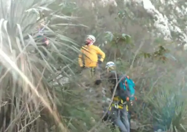 Protección Civil localiza a hombre lesionado en Nido de Aguiluchos (VIDEO)