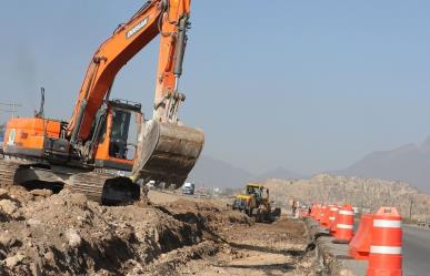 Avanzan obras de zona Tesla en Santa Catarina