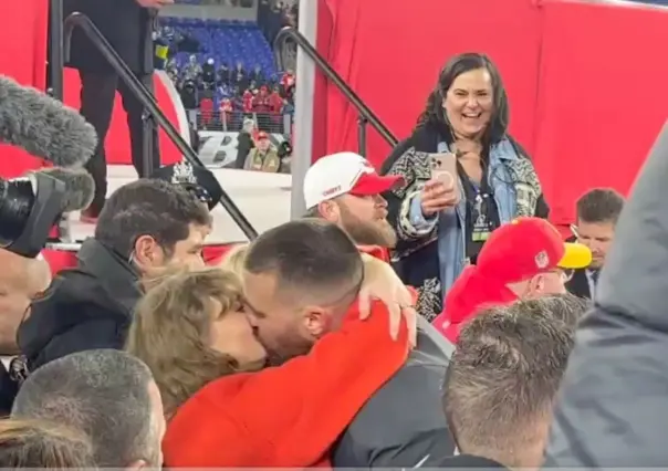 VIDEO: Taylor Swift y Travis Kelce celebran el pase de los Chiefs al Super Bowl