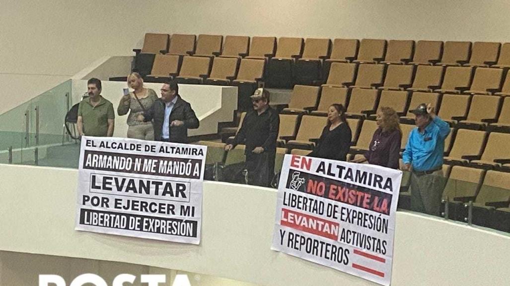 Activista asegura que fue “levantado” en Altamira por orden del alcalde