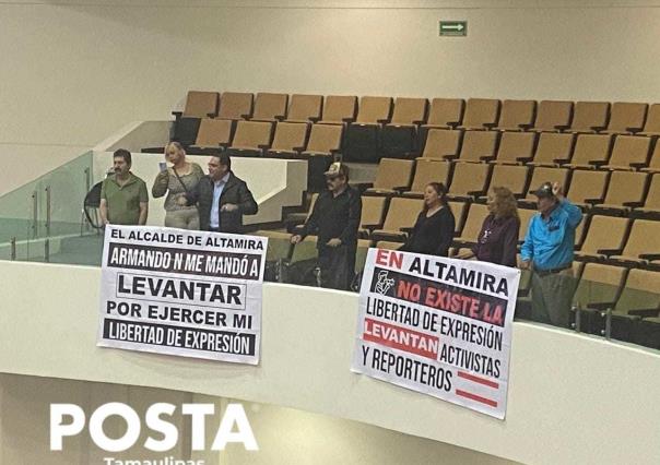 Activista asegura que fue “levantado” en Altamira por orden del alcalde