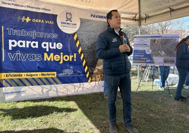 Invertirá San Nicolás 100 millones de pesos en pavimentación