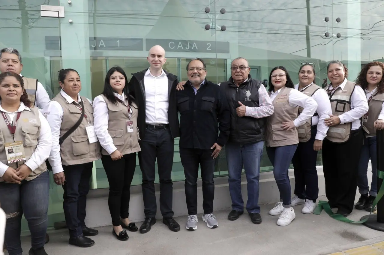 La inauguración del Banco de Bienestar en la colonia La Alianza de Escobedo es una excelente noticia para las familias de la zona. Foto: Gobierno de Escobedo.