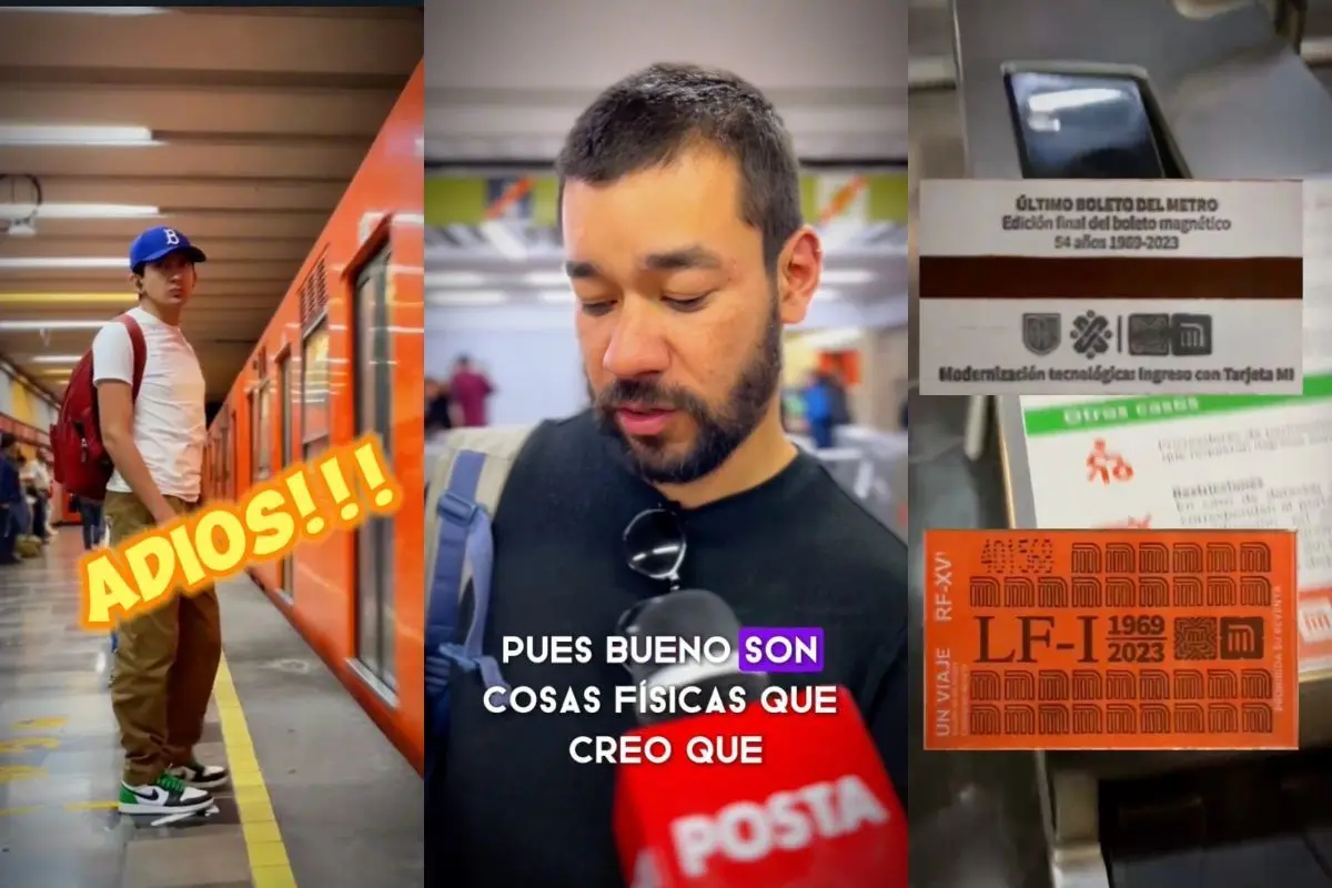 El último viaje... con boleto magnético: El fin de una era en el Metro de CDMX Fotos y video: Omar Gómez