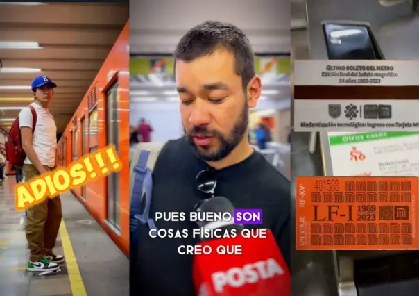 El último viaje... con boleto magnético: El fin de una era en el Metro de CDMX