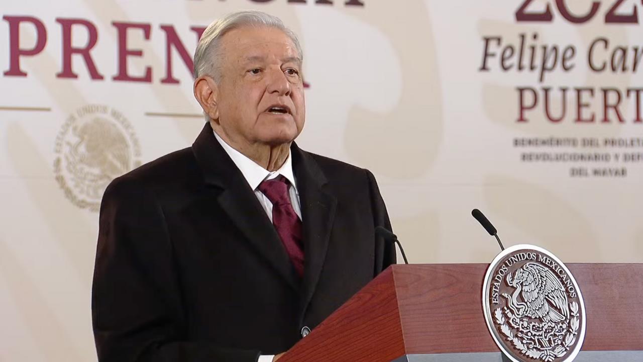 Hackeo, según AMLO, causante de la filtración de datos de los 300 periodistas. Foto: Gobierno de México