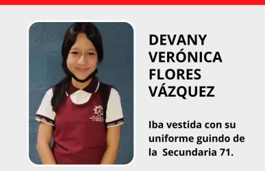 Localizan a menor reportada como desaparecida