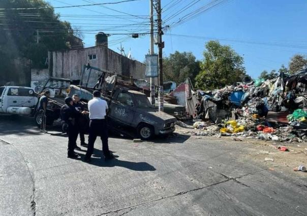 Retiran 2.5 toneladas de basura en Mártires de Río Blanco en Naucalpan