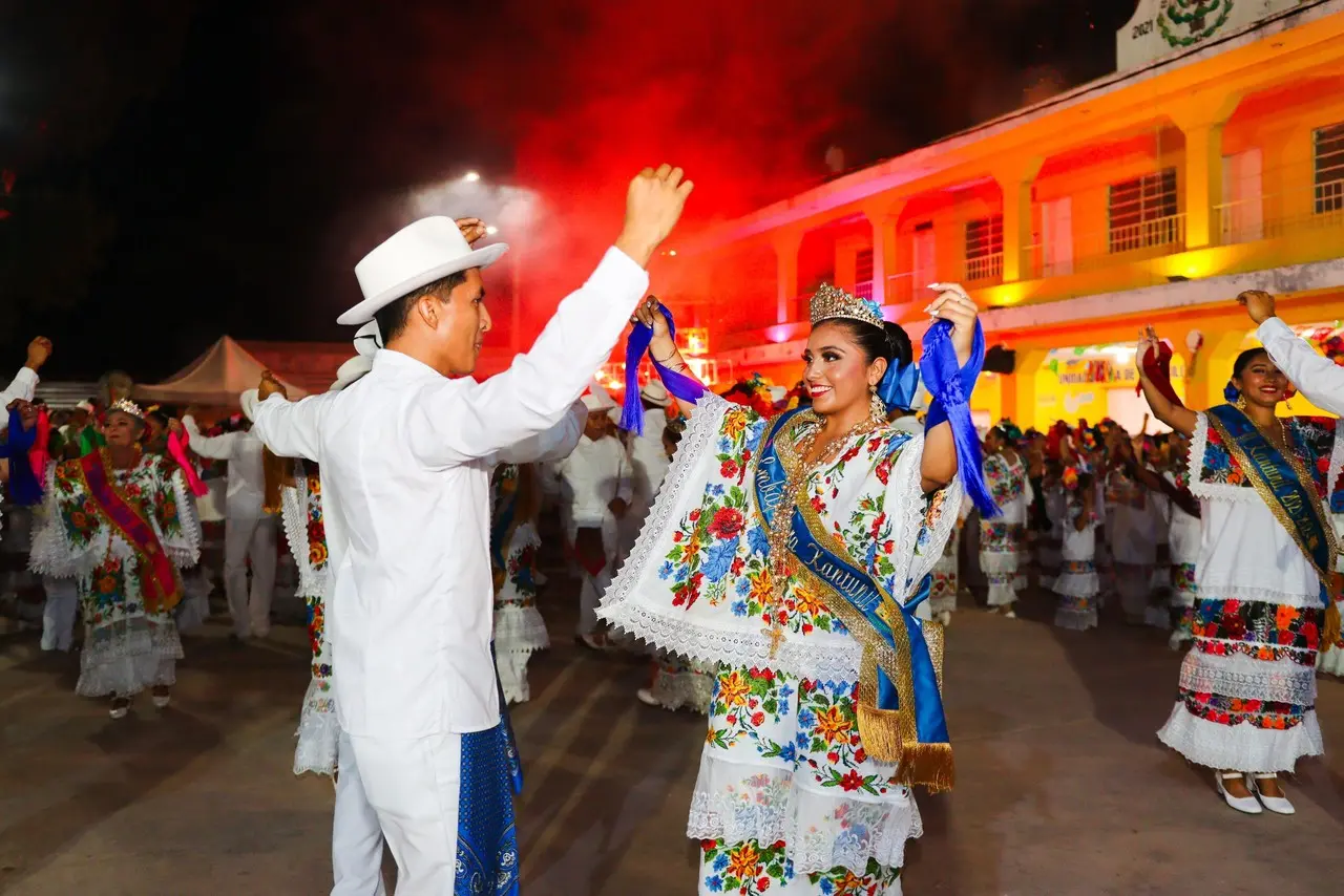 Vaquería en los festejos de la Candelaria en Mérida Yucatán. Foto: Irving Gil