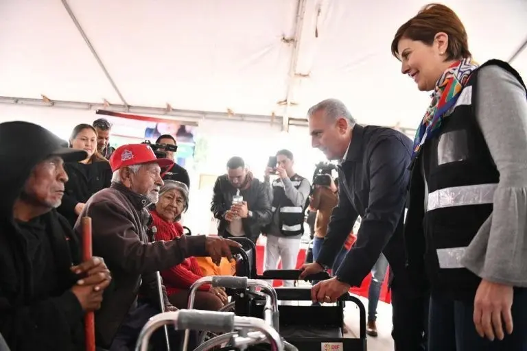 La brigada Torreón Siempre Contigo acudió al ejido El Perú. (Fotografía: Gobierno de Torreón)