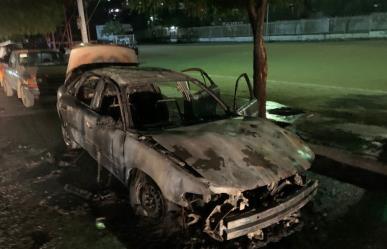 Se incendia carro en la colonia Mainero