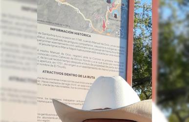 Rechazan cambio de nombre en ruta “Camino Real” en El Triunfo
