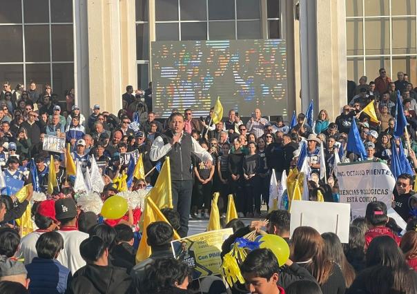 Cierra Octavio Pimentel su campaña por la rectoría de la UAdeC