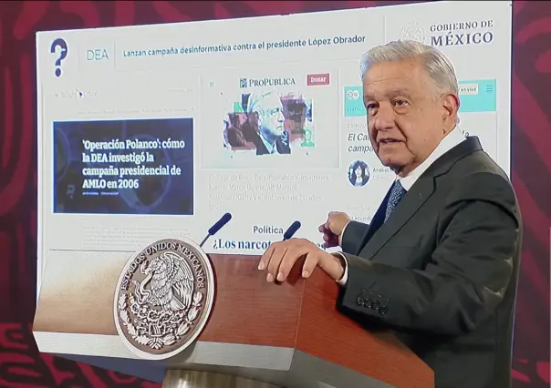 ¿Dónde están las pruebas?: AMLO sobre haber recibido dinero del narco en 2006