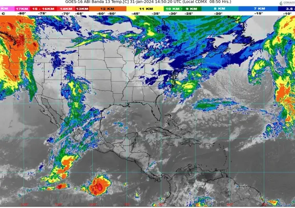¿Sentiste más frío hoy? entró una vaguada polar
