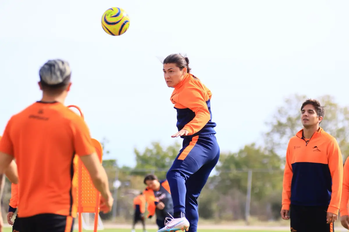 Trabajos de la semana, previos al encuentro contra el Cancún FC. Foto: Correcaminos.