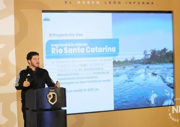 Presenta Samuel obras hídricas que garantizarán el abasto de agua en Nuevo León