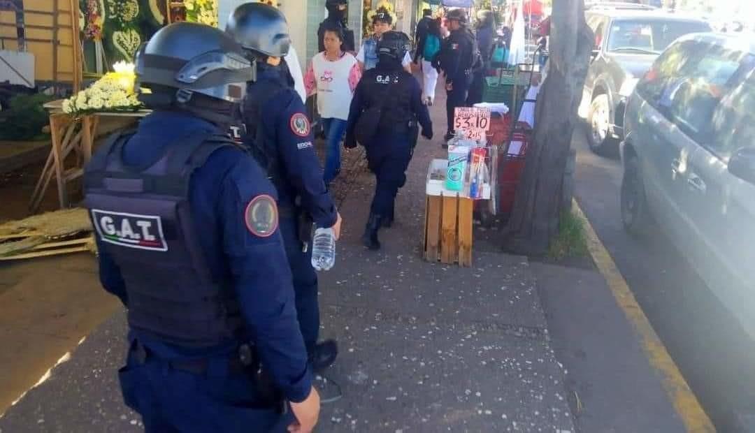 Bajan ventas tras operativo en la Terminal de Toluca. Foto: RRSS