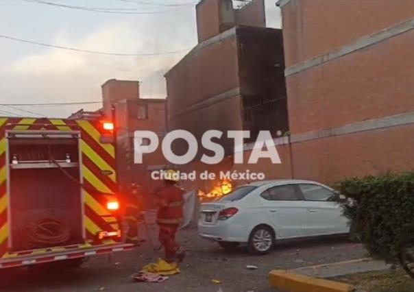 Explosión en unidad  habitacional Tepozanes deja un muerto y catorce heridos