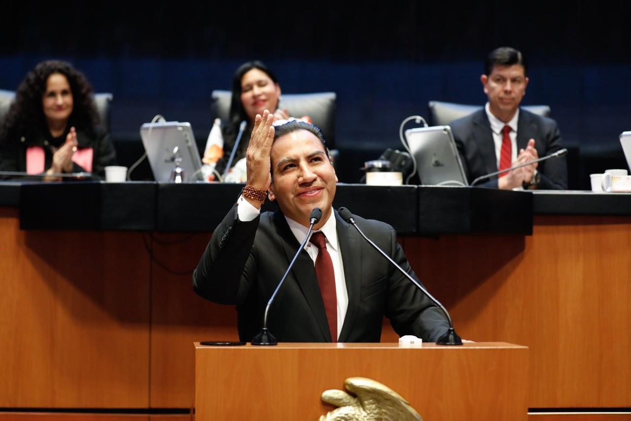 Conceden en Senado licencia a Eduardo Ramírez; va por la gubernatura a Chiapas. Foto: @ramirezlalo_