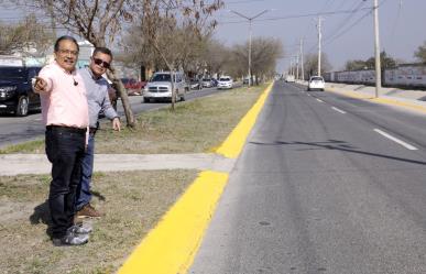 Da Escobedo nueva cara a la avenida Águila Real, avanzan obras en circuito vial