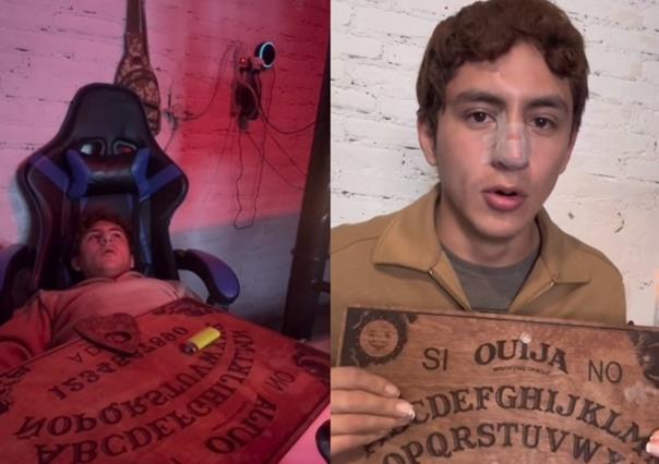 Joven juega cinco veces con la Ouija ¡Espíritu intenta poseerlo! (VIDEO)