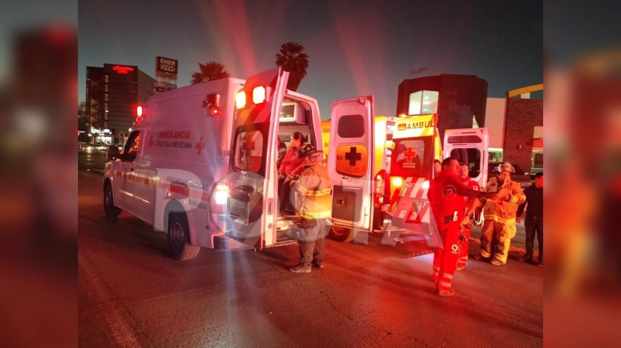 Al menos una docena de lesionados en choque entre autobuses