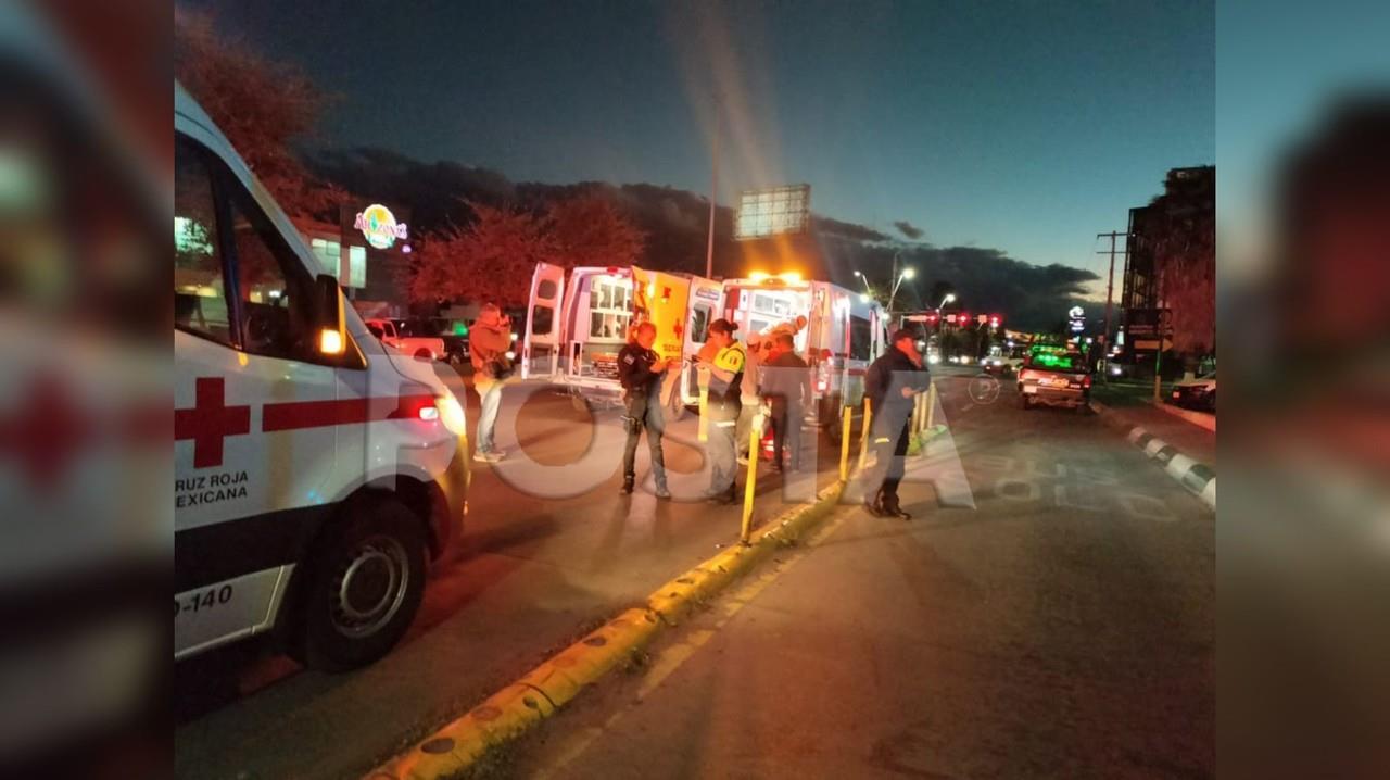 Al menos una docena de lesionados en choque entre autobuses