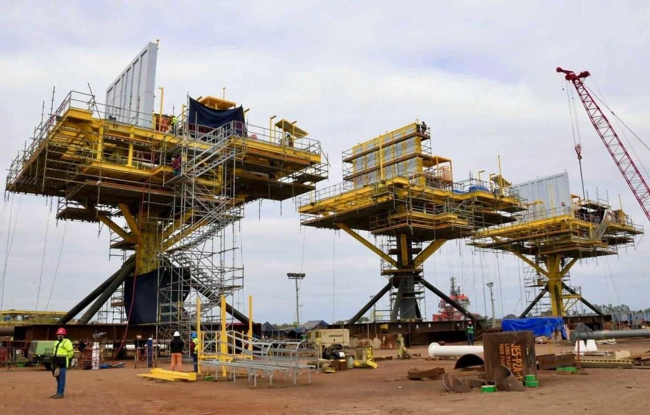 Construcción de Plataformas Marinas en Tampico, Tamaulipas