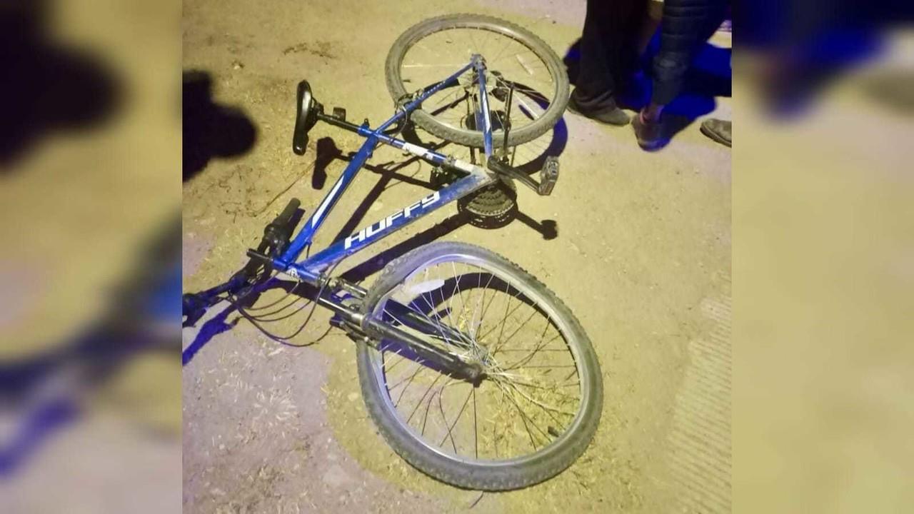 Atropellan a menor que circulaba en su bicicleta