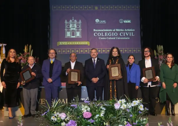 Entrega UANL reconocimientos a cuatro representantes de arte